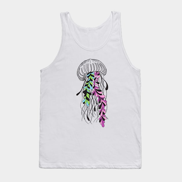 Jellyfish Tank Top by lreyn013